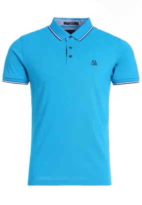 Men Silk Cotton Polo