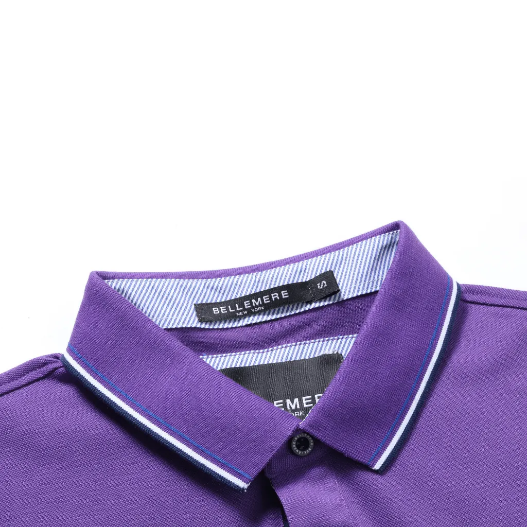 Men Silk Cotton Polo