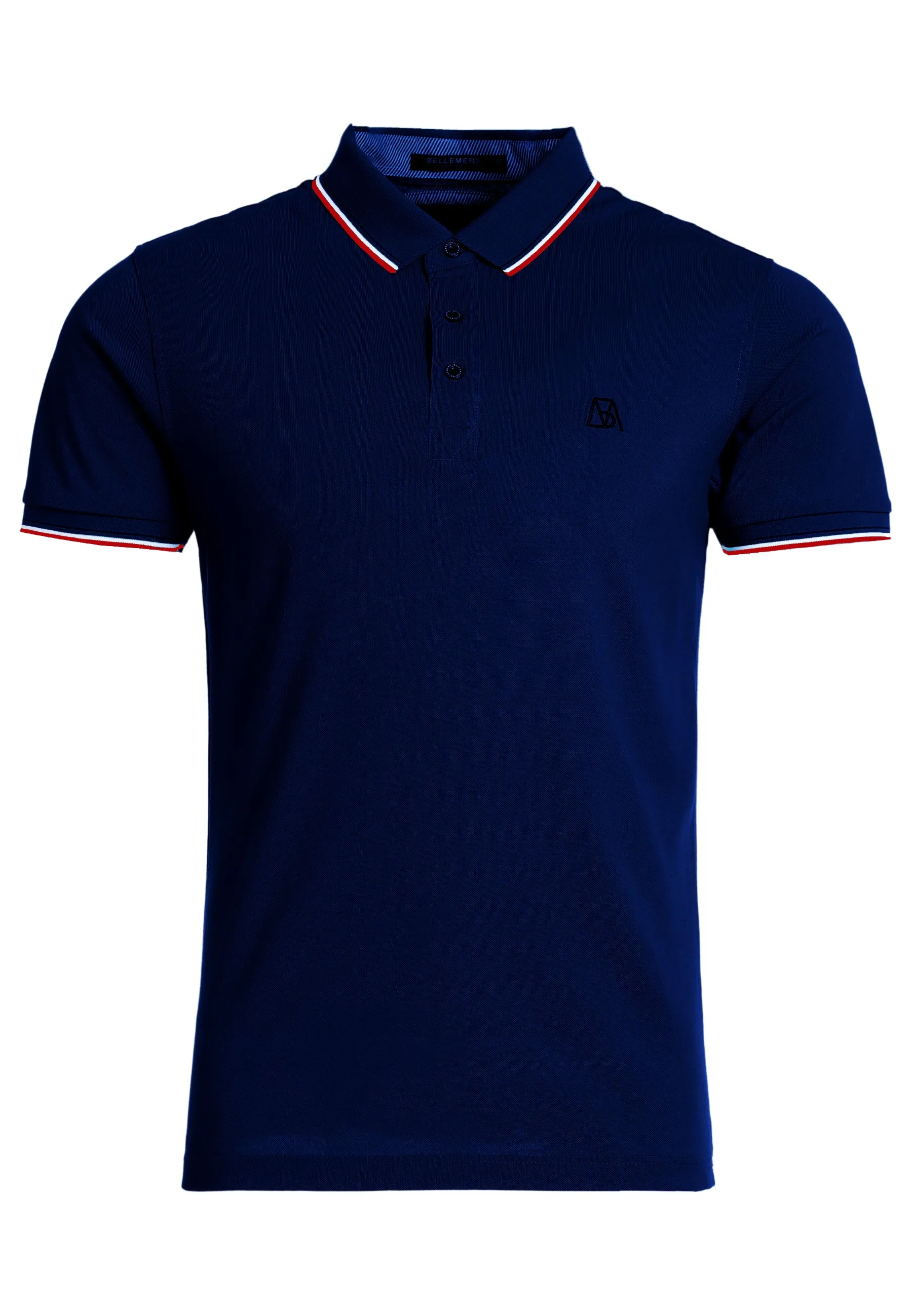 Men Silk Cotton Polo