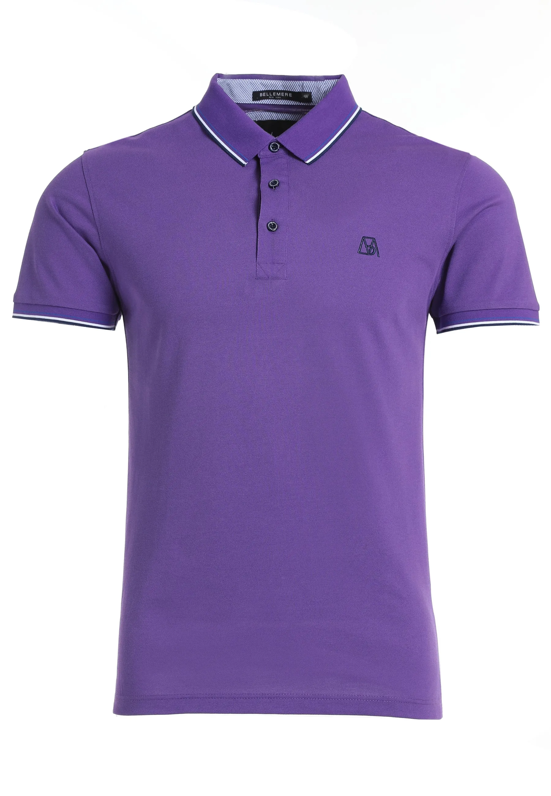 Men Silk Cotton Polo