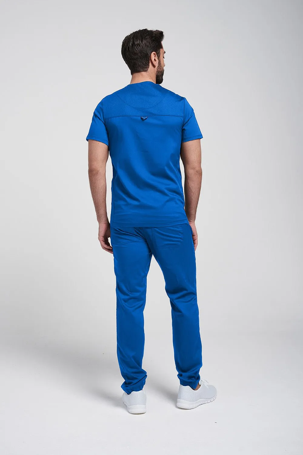 Men's V neck Top & Jogger Pant Scrub Set WW603-WW012