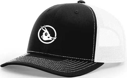 Mesh Back Trucker Hat with Cowfish Logo