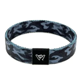 Midnight Camo Wristband Bracelet