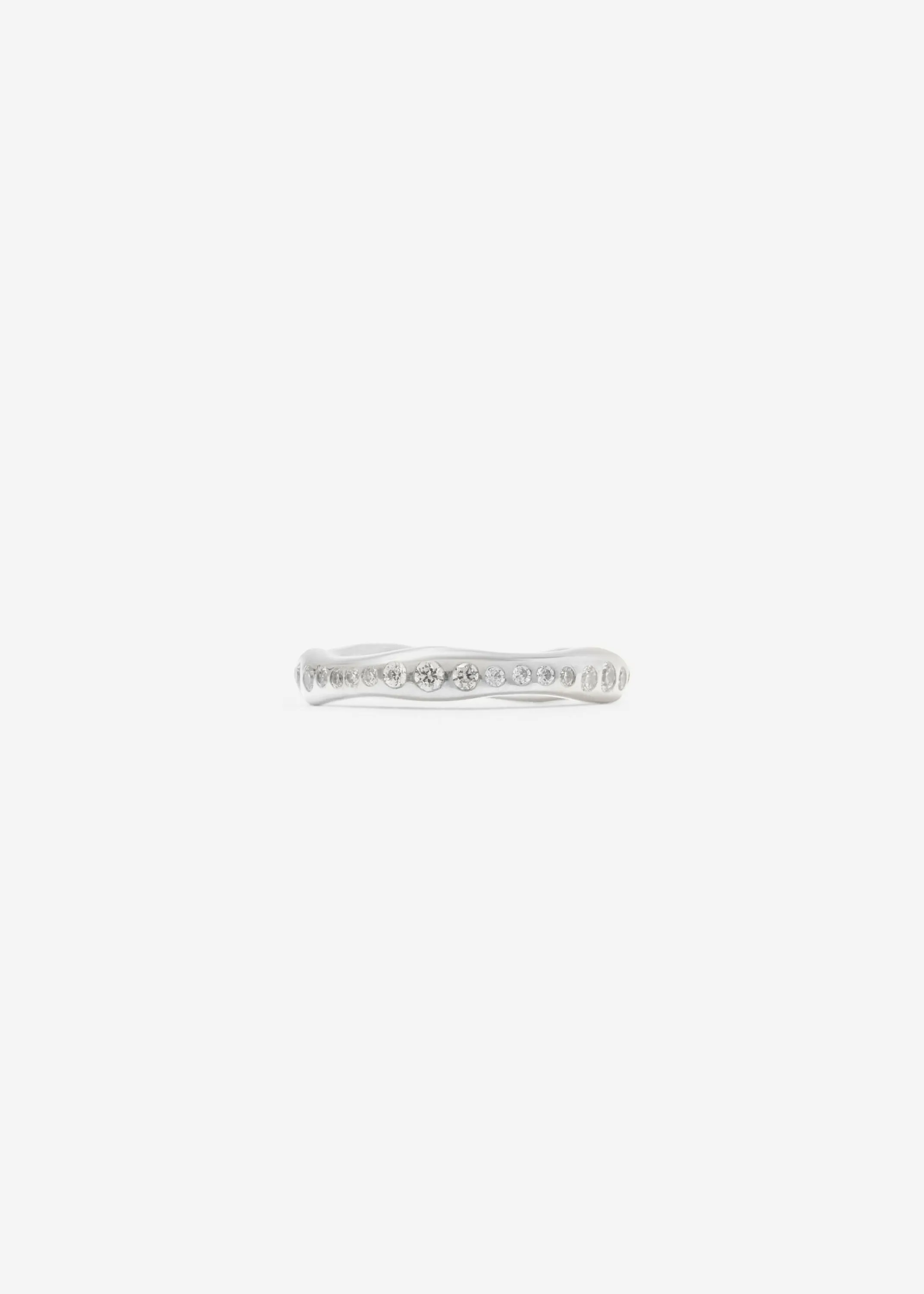 Molded Flush Set Full Eternity Band | Scaled