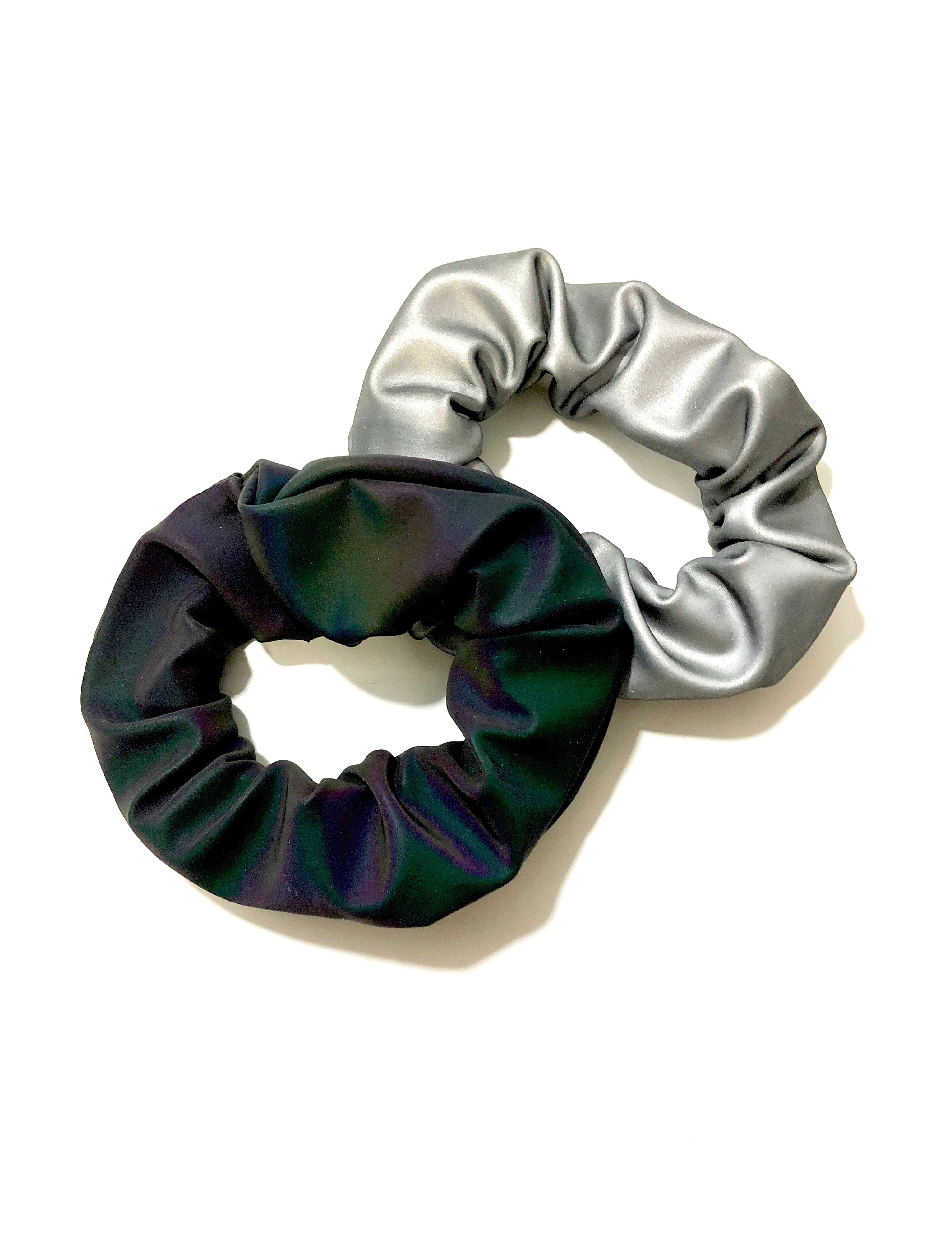 Neon Visions Reflective Scrunchie