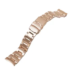 NMK926/935 Nautilus Watch Bracelet: Oyster Rose Gold Brushed Finish