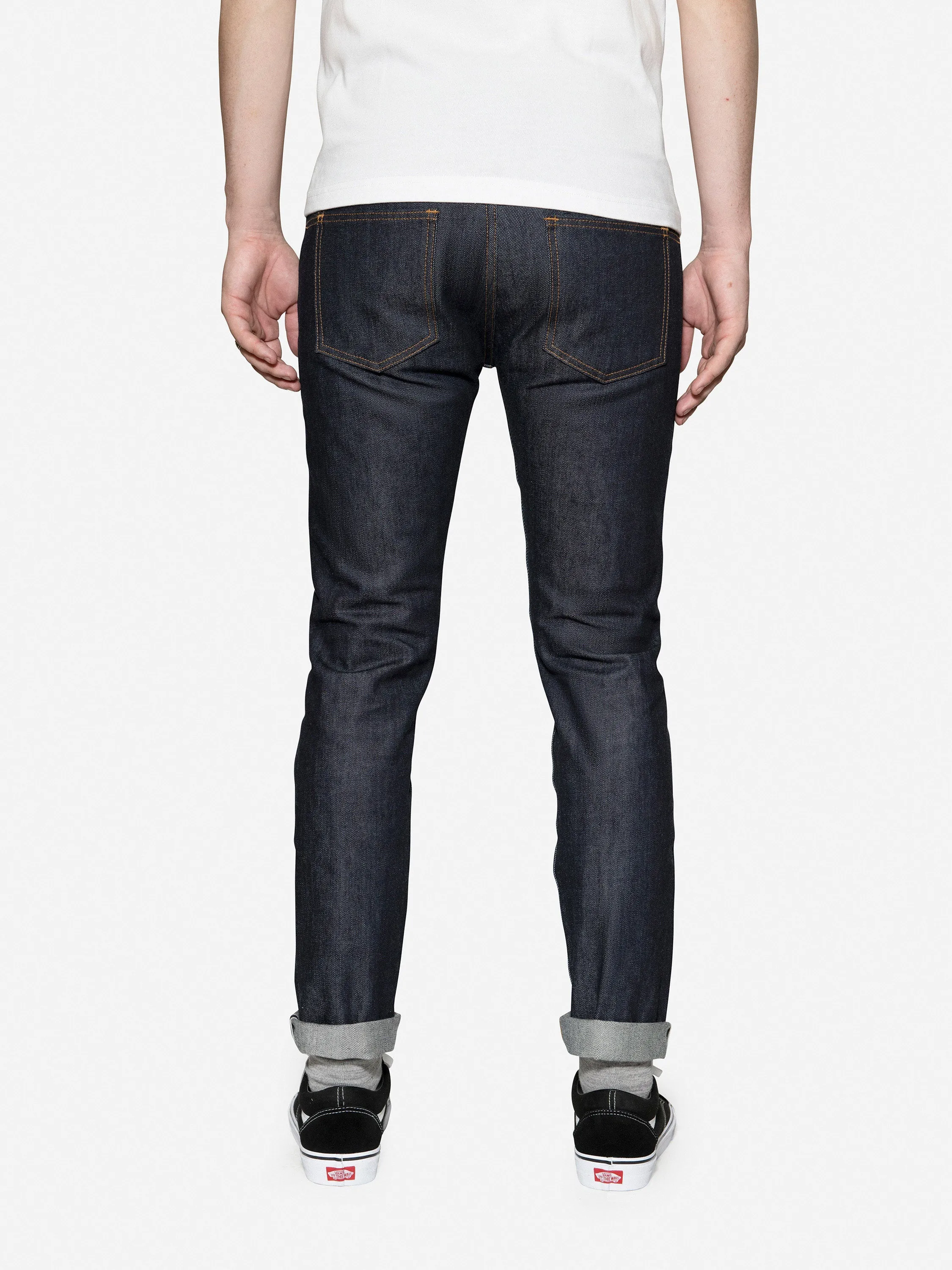 NT-100x ~ Narrow Tapered - Indigo Selvedge