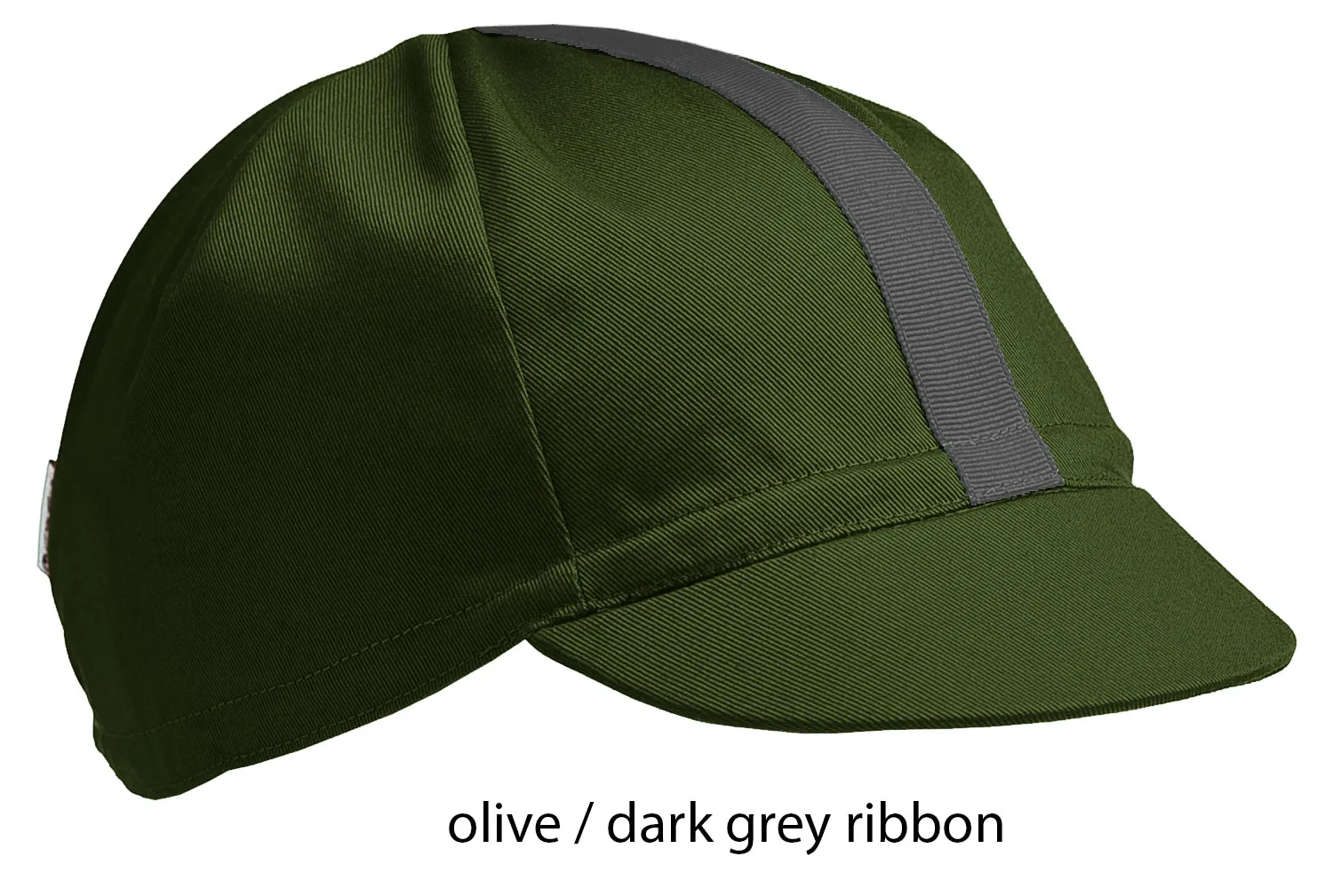 olive 4-PANEL cotton CAP