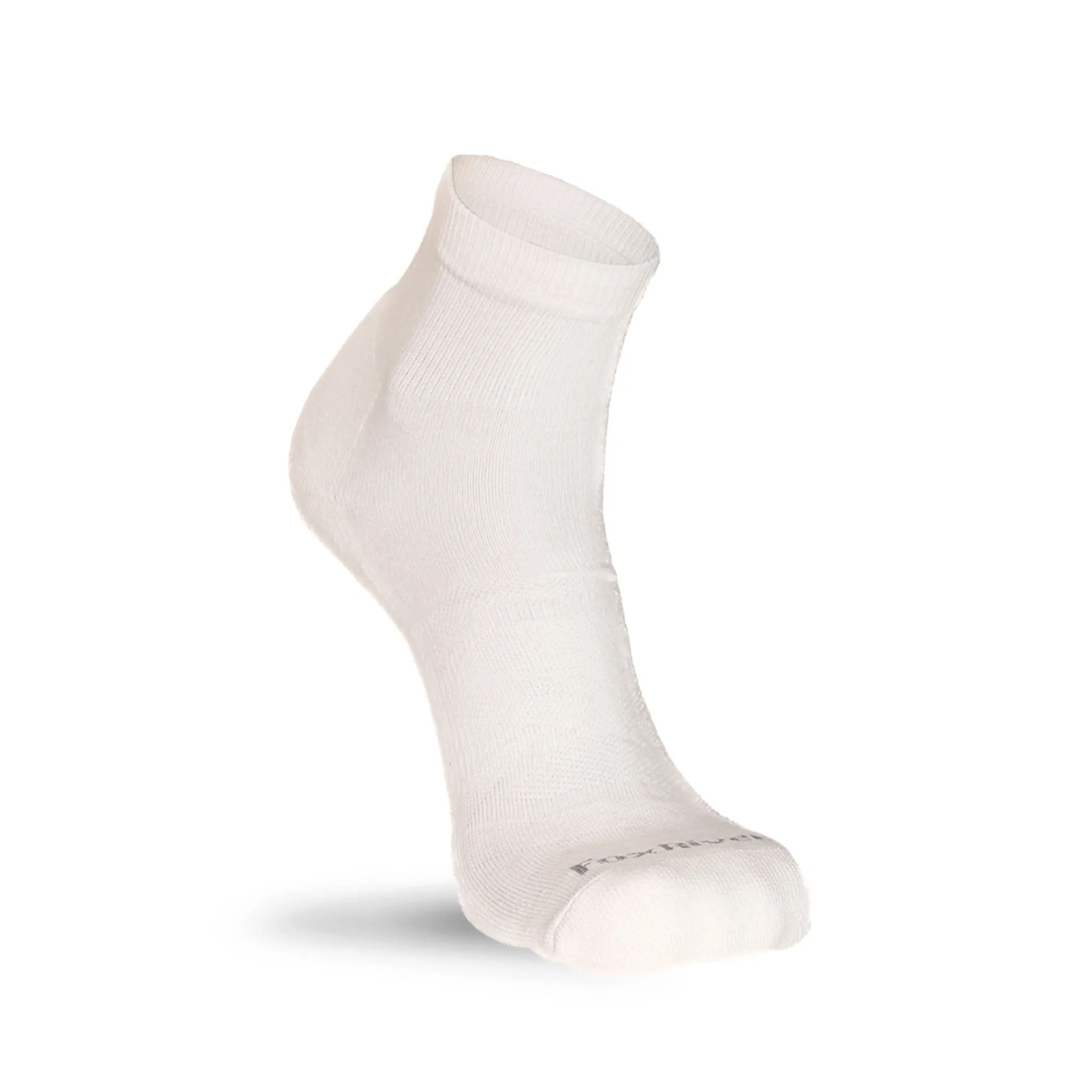 Organic Cotton Medium Weight Quarter Crew Everyday Sock