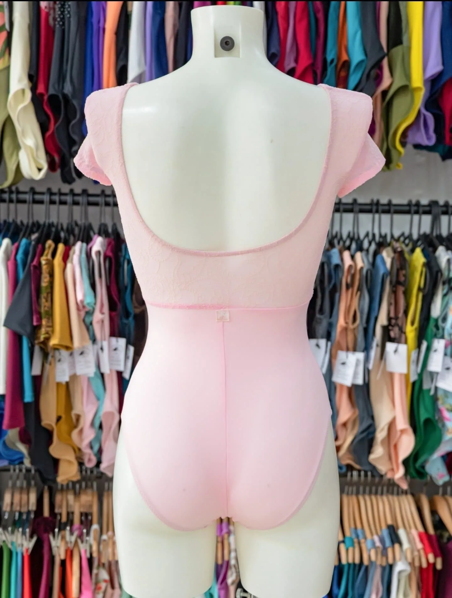 Pink Dance Cap Sleeve Leotard MP770