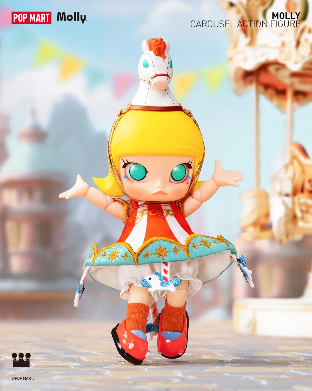 POP MART Molly Carousel Action Figure