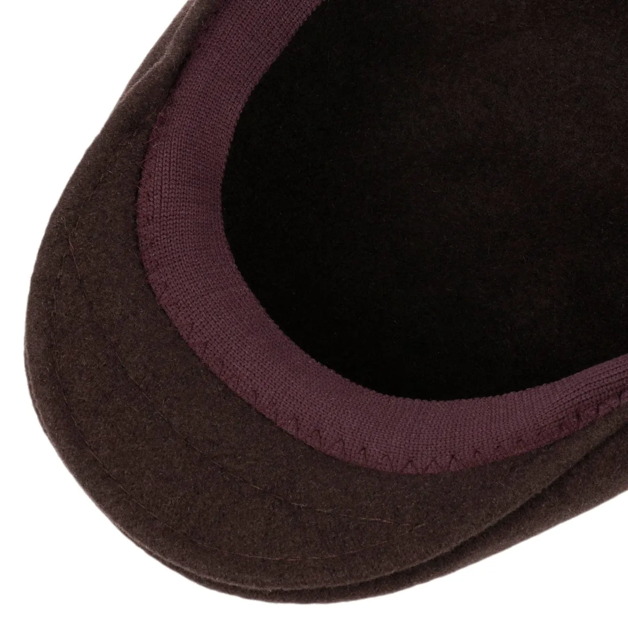 Seamless Wool Gatsby 507 Flat Cap by Kangol