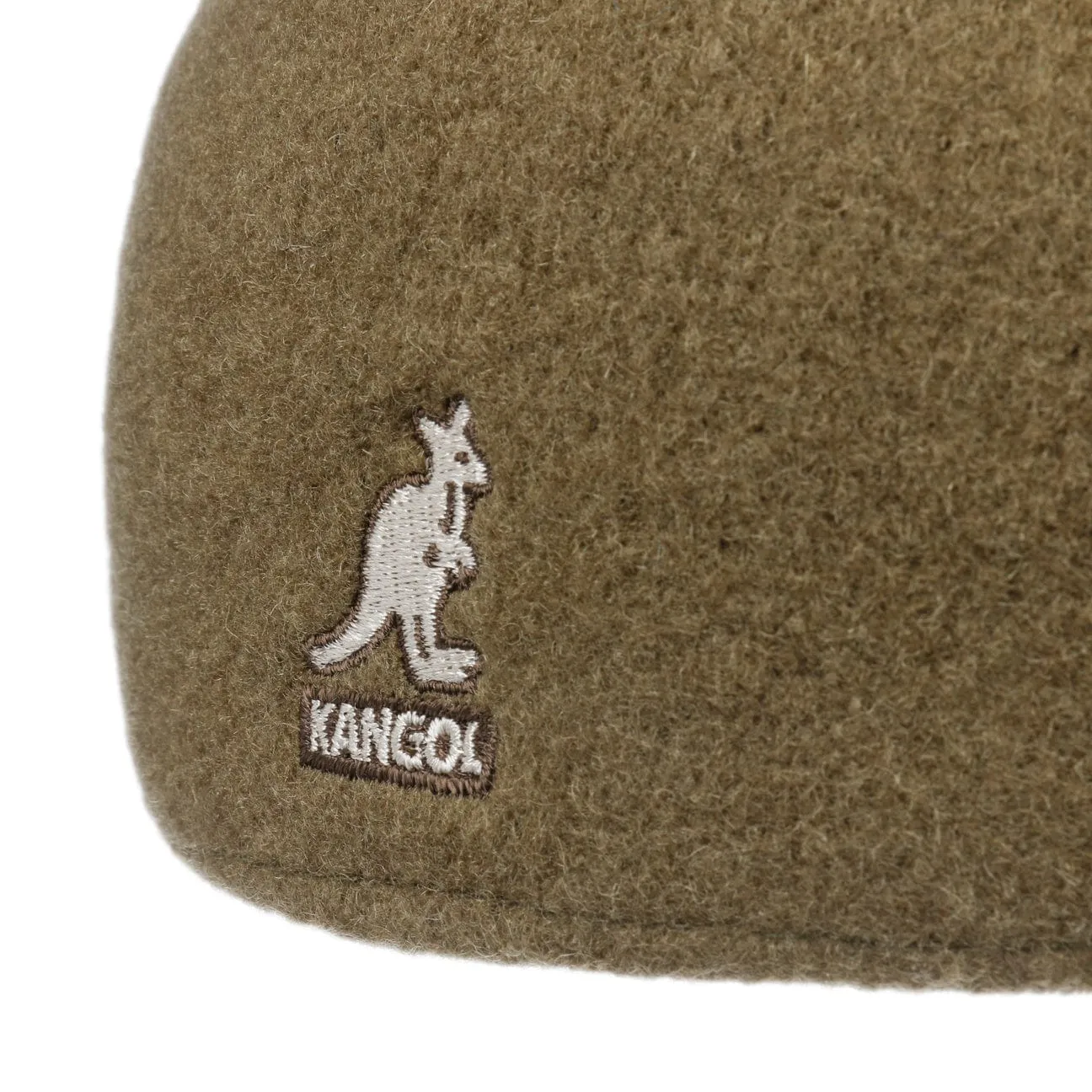 Seamless Wool Gatsby 507 Flat Cap by Kangol