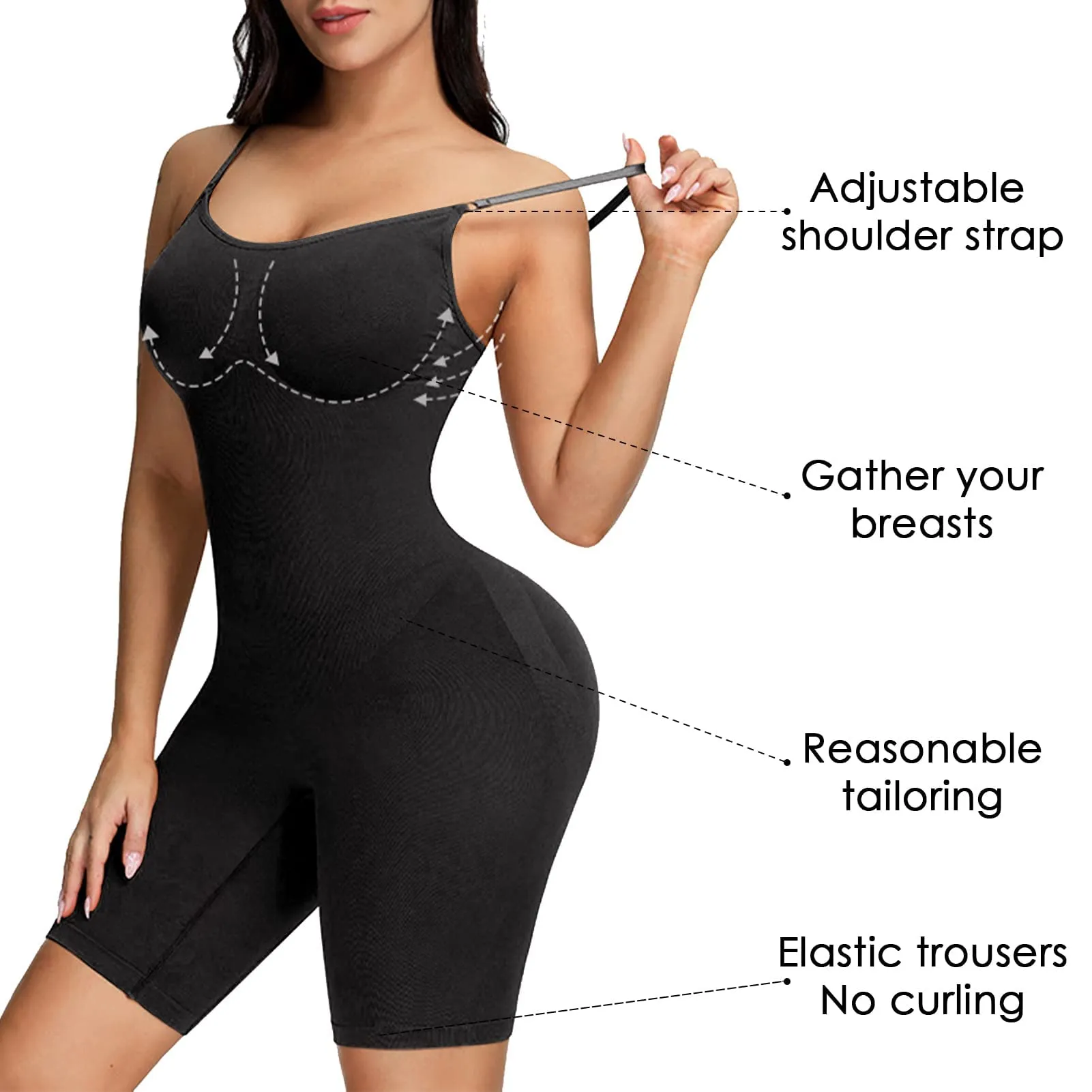 SheCurve® Smoothing Seamless Full Body Shaper (2 Pack)