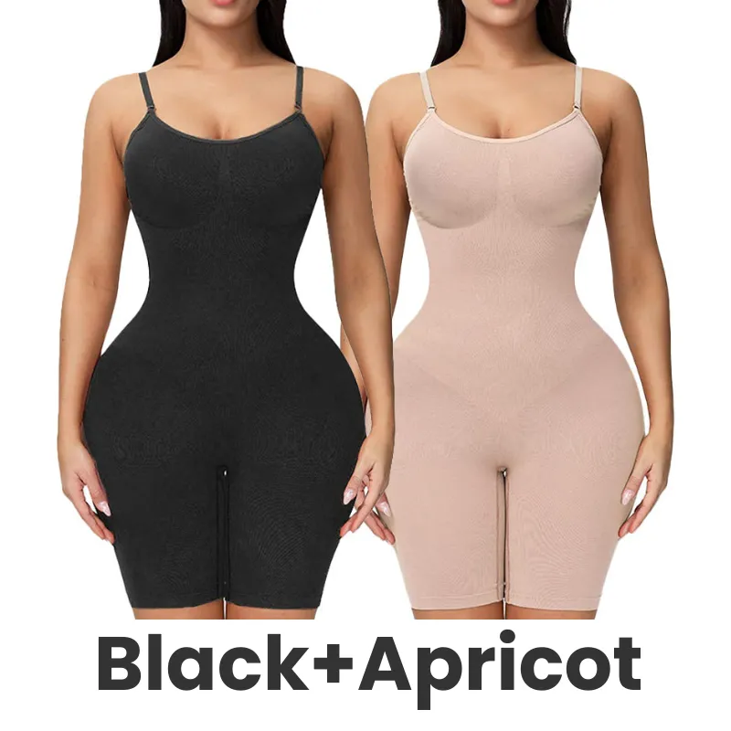 SheCurve® Smoothing Seamless Full Body Shaper (2 Pack)