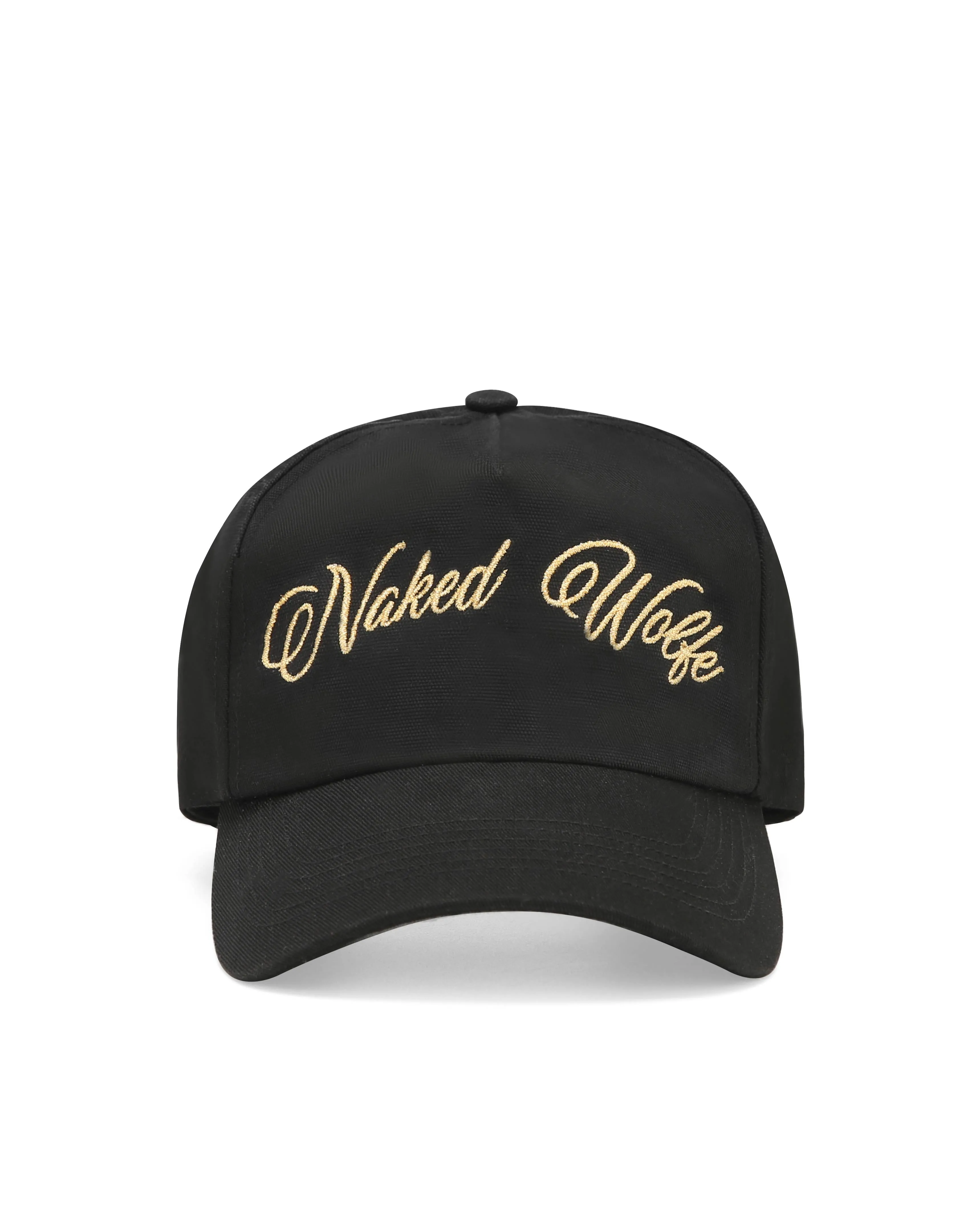 Signature Unconstructed Cap Black/Gold