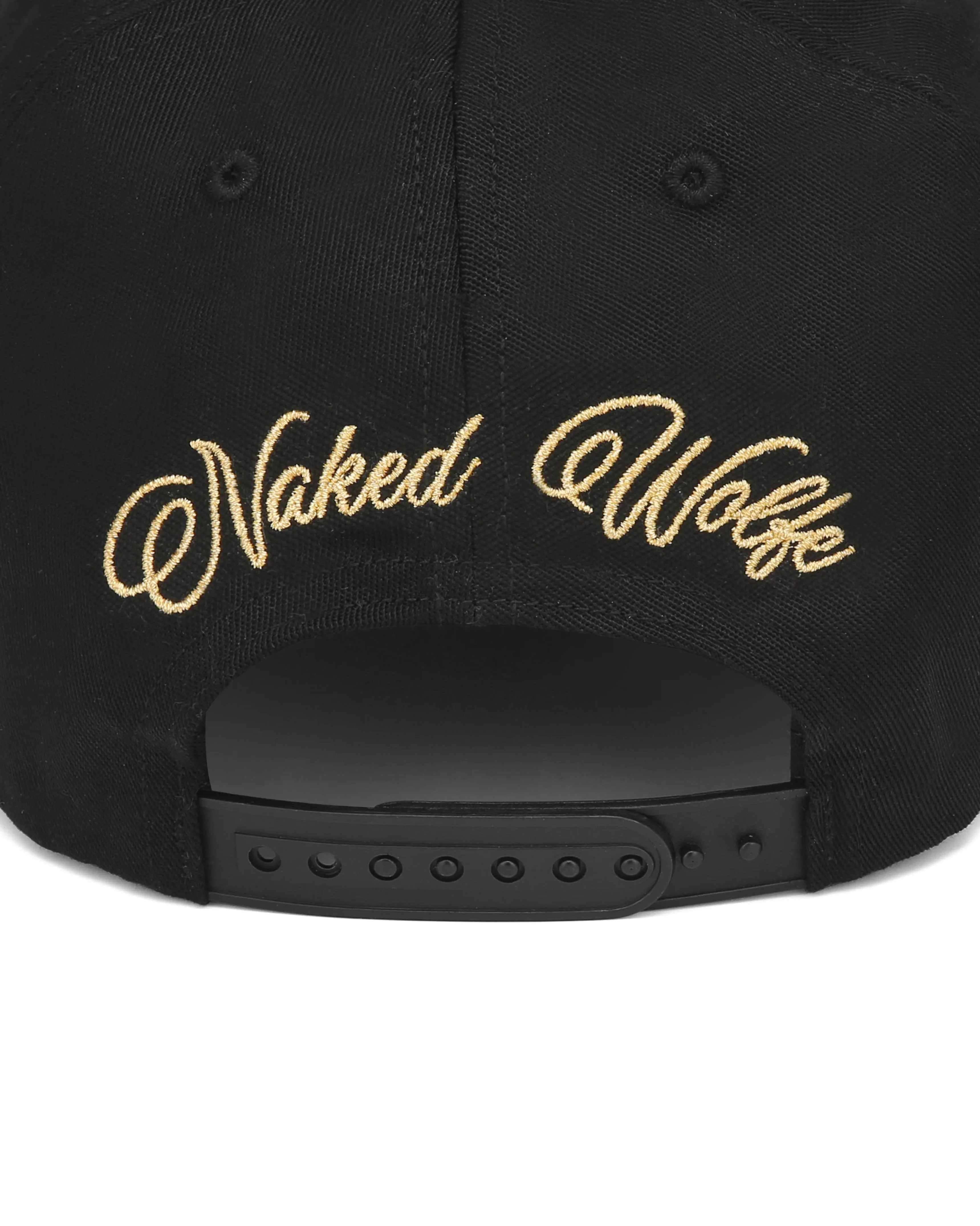 Signature Unconstructed Cap Black/Gold