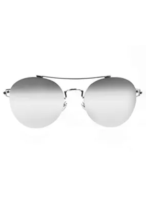 Silver Aviator Sunglasses