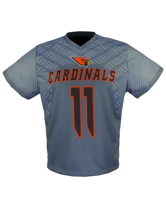 Single Ply Reversible Short Sleeve Lacrosse Jersey