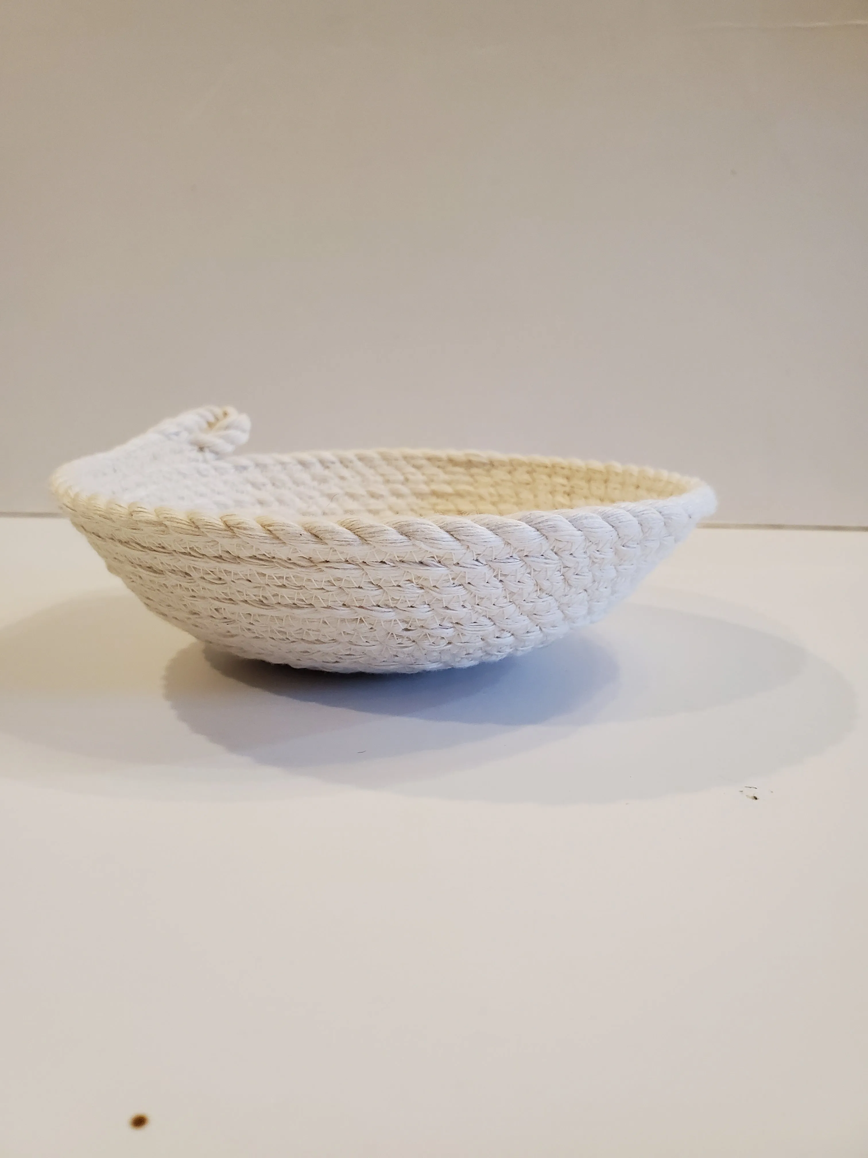 Small Cotton Rope Bowl - 5 1/2 inch