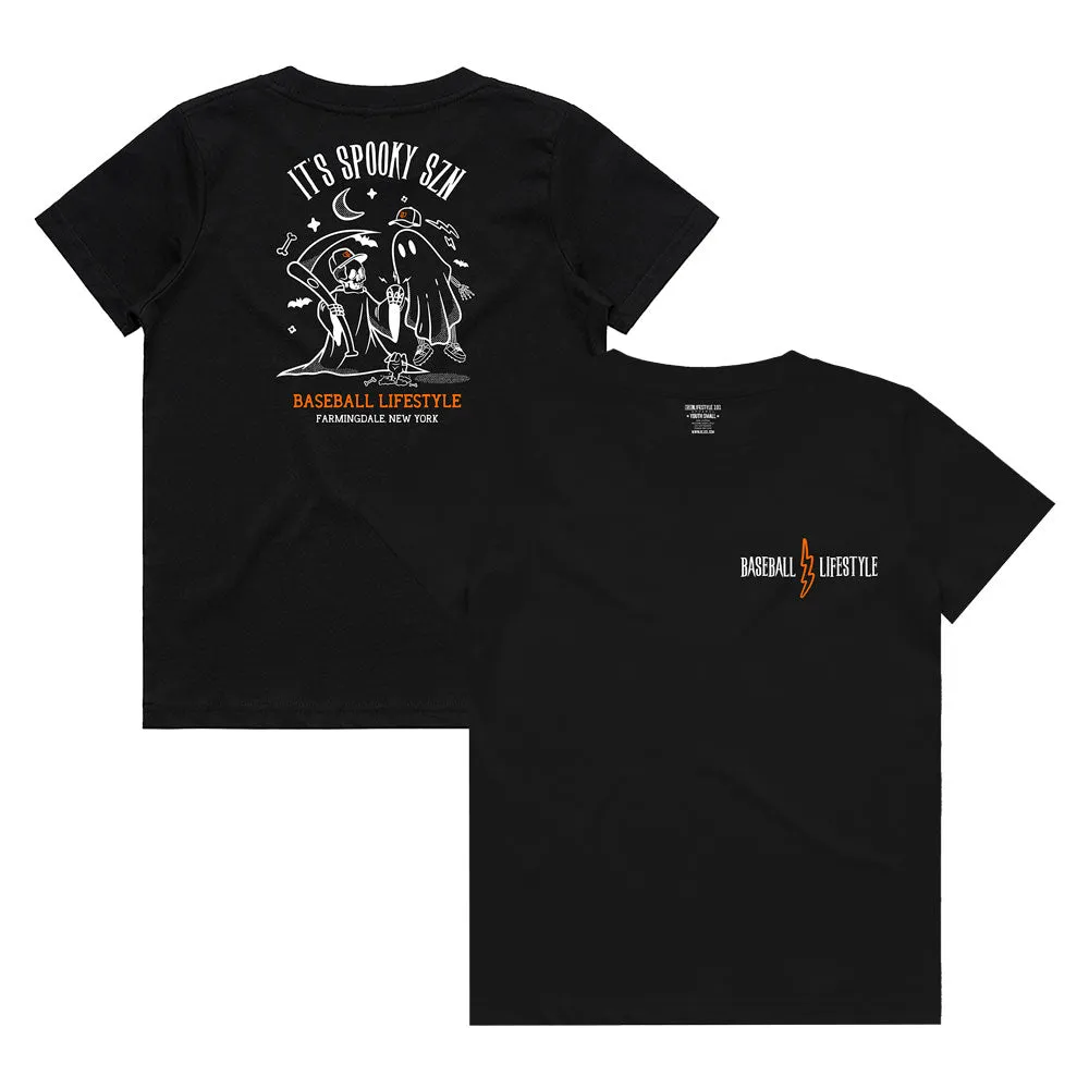 Spooky SZN Youth Tee - Black