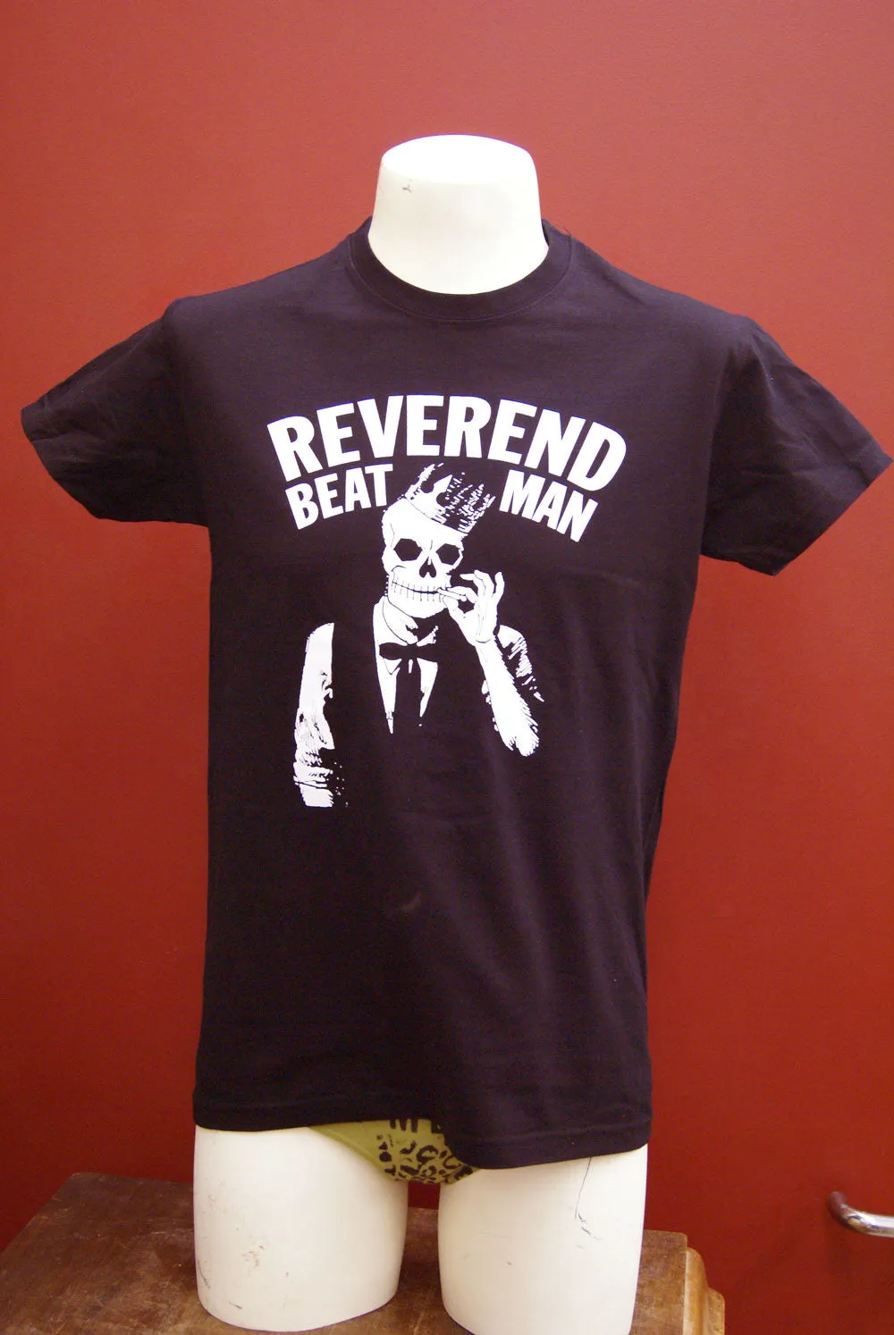 T-SHIRT -  Black - Reverend Beat-Man - Voodoo King