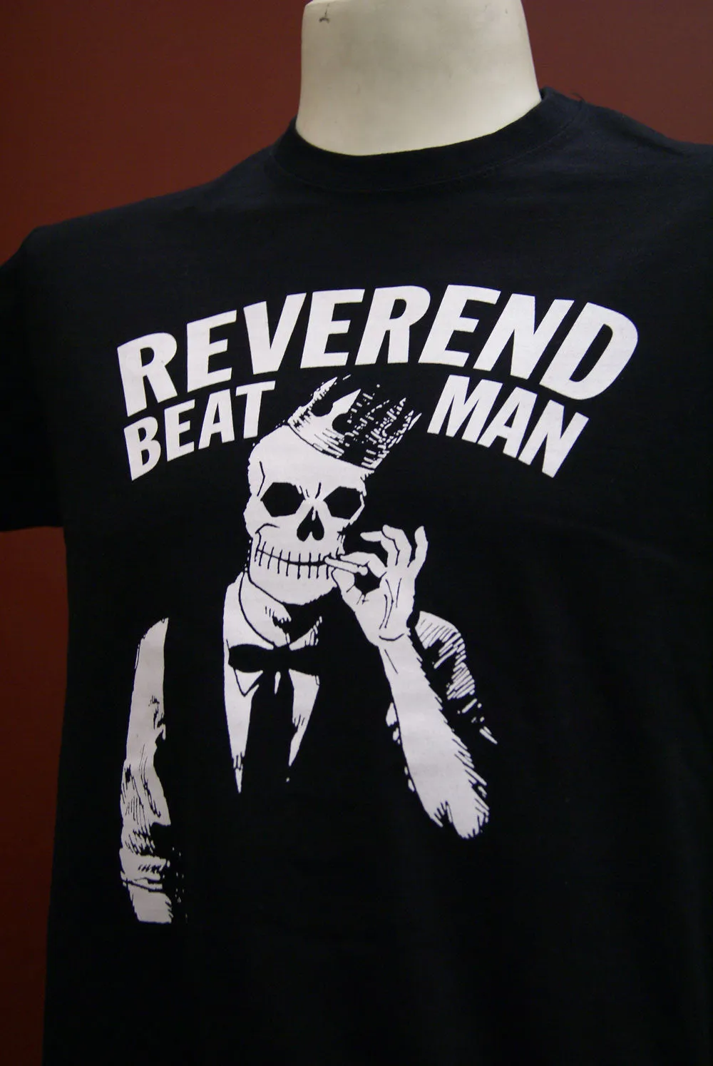 T-SHIRT -  Black - Reverend Beat-Man - Voodoo King