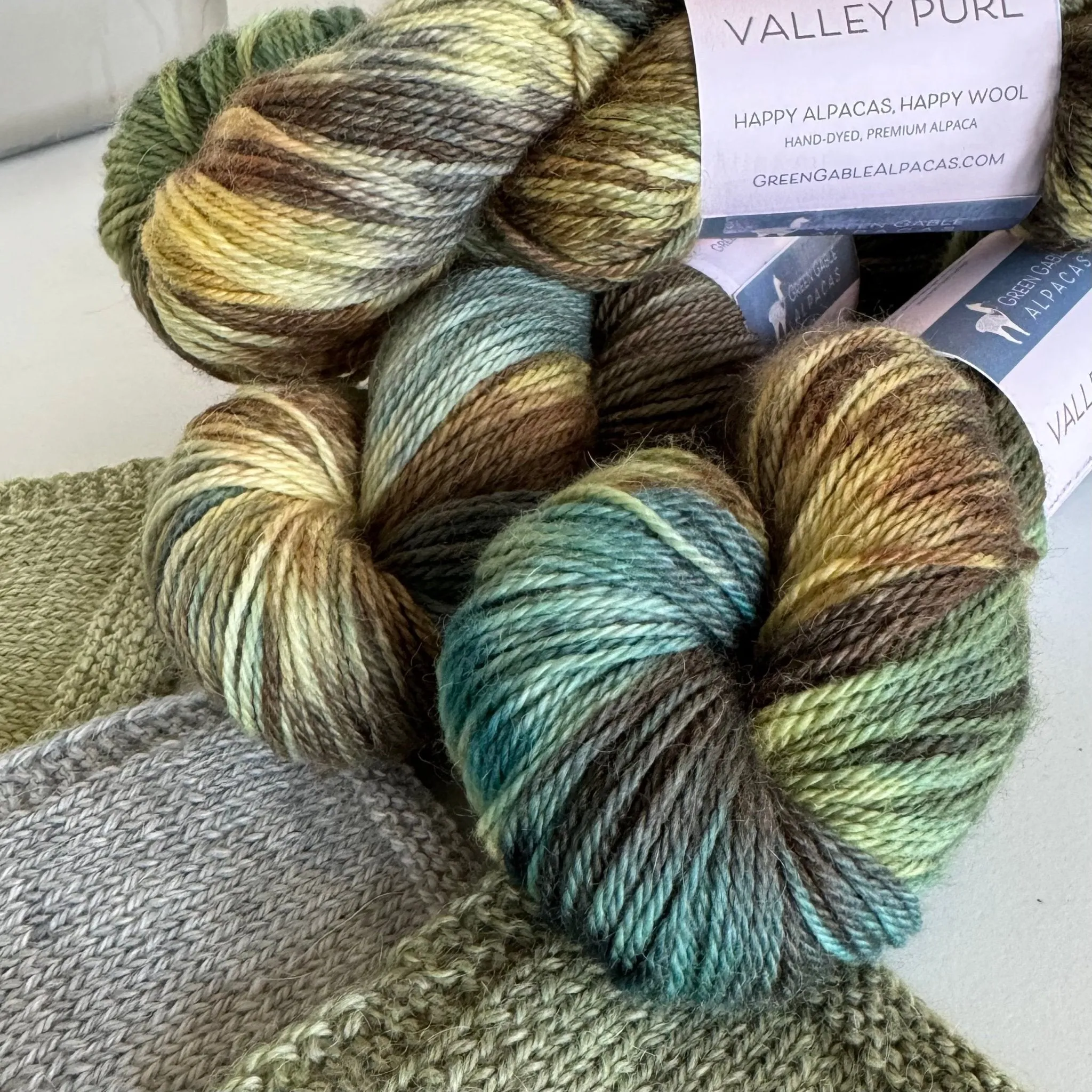 Valley Purl | Sport Weight Yarn | Enchanted Forest