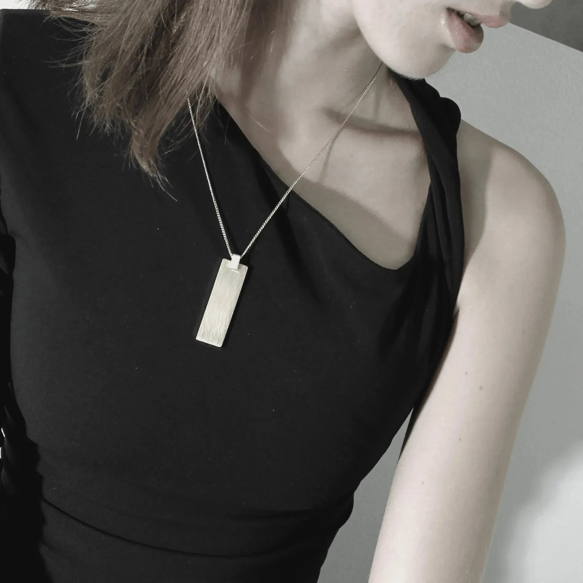 Vanity Adjustable Square Necklace Gold Plating