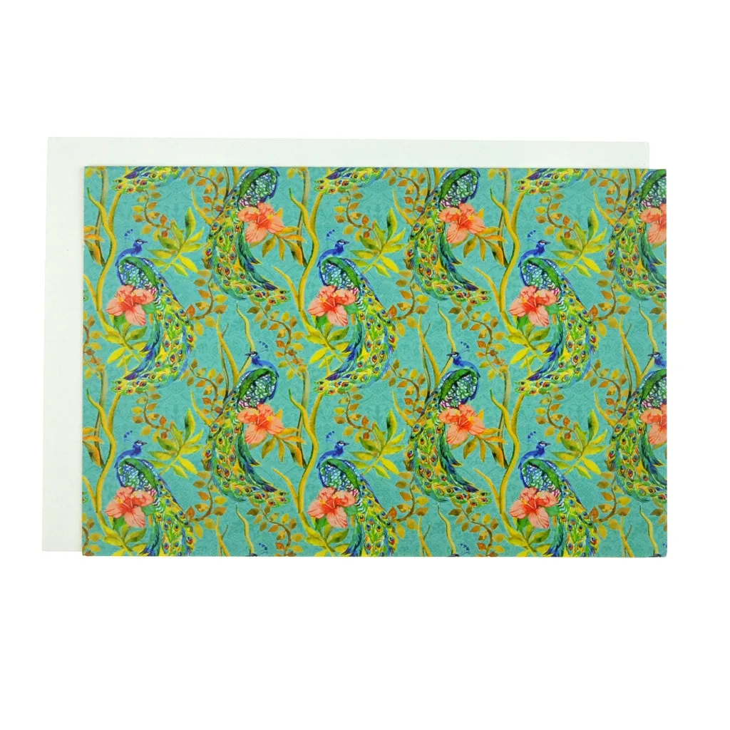 Walter Knabe Notecard Set Peacock